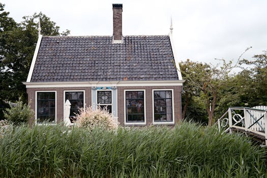 Het monument wonen in landelijke stijl Veilingstraat Nieuw-Amsterdam